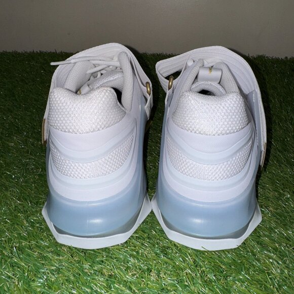 Nike Savaleos White Metallic Gold Weightlifting Shoes CV5708-101 Men’s 13 NEW - Picture 4 of 8